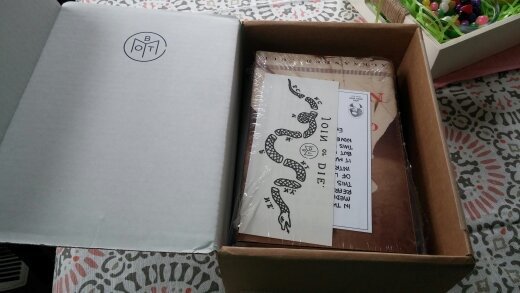 Book of the Month unboxing