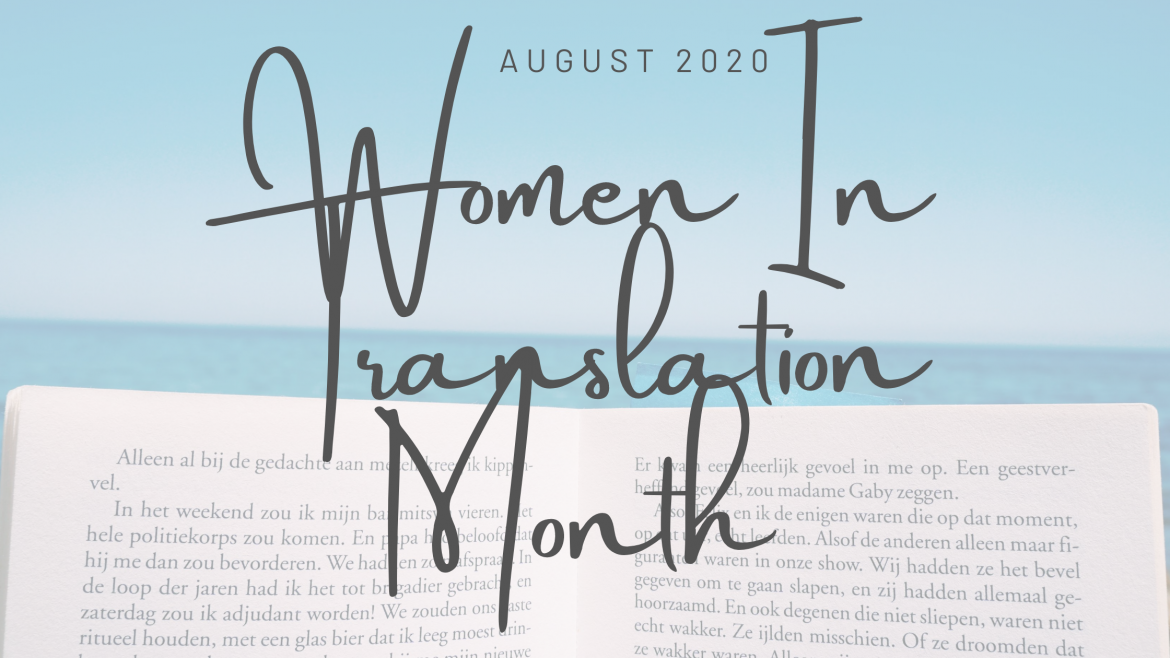 Women In Translation Month August 2020