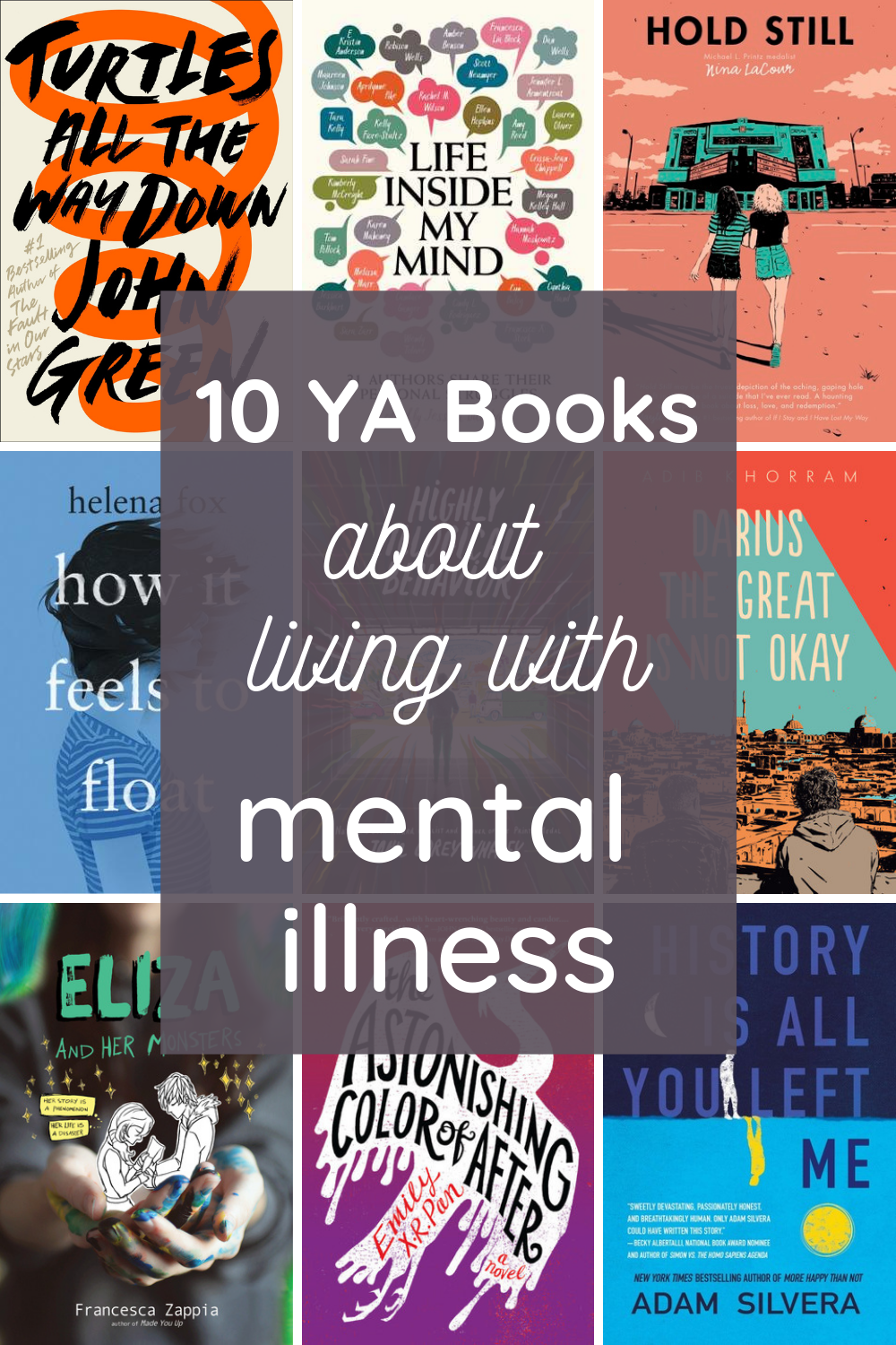 10 YA Books About Living With Mental Illness - Literary Quicksand